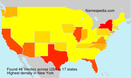 Surname Venitez in USA Surname Venitez in USA
