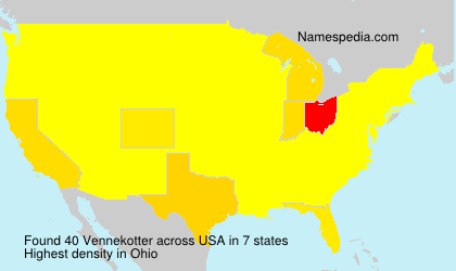 Surname Vennekotter in USA Surname Vennekotter in USA