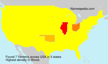 Surname Venteris in USA Surname Venteris in USA