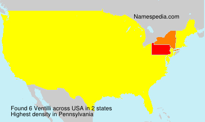 Surname Ventilli in USA Surname Ventilli in USA
