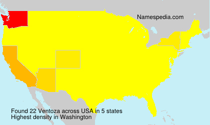 Surname Ventoza in USA Surname Ventoza in USA