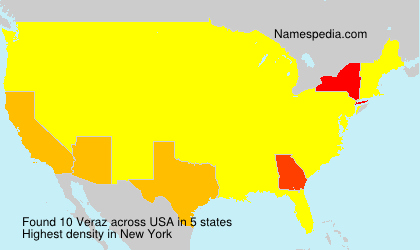 Surname Veraz in USA