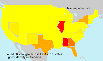 Surname Verciglio in USA Surname Verciglio in USA