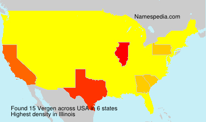 Surname Vergen in USA Surname Vergen in USA