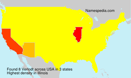 Surname Verlodt in USA Surname Verlodt in USA