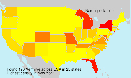 Surname Vermilye in USA Surname Vermilye in USA