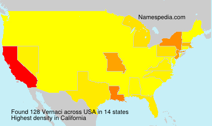 Surname Vernaci in USA Surname Vernaci in USA