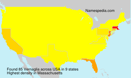 Surname Vernaglia in USA Surname Vernaglia in USA