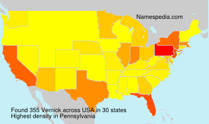 Surname Vernick in USA Surname Vernick in USA