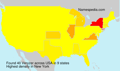 Surname Veryzer in USA Surname Veryzer in USA