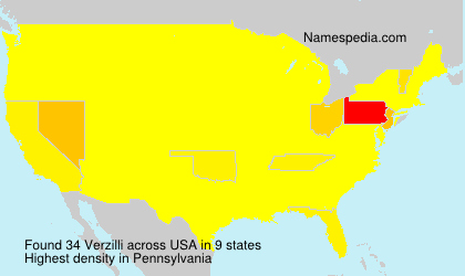 Surname Verzilli in USA Surname Verzilli in USA