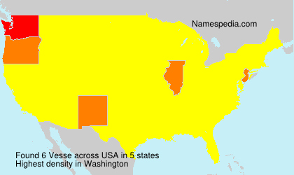 Surname Vesse in USA Surname Vesse in USA