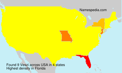 Surname Veszi in USA Surname Veszi in USA