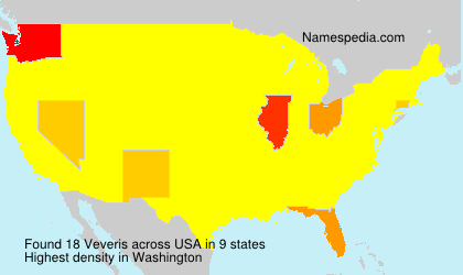 Surname Veveris in USA Surname Veveris in USA