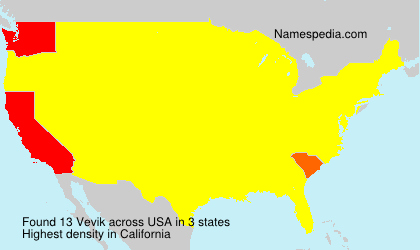 Surname Vevik in USA Surname Vevik in USA