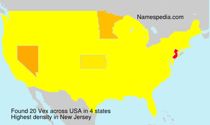 Surname Vex in USA Surname Vex in USA