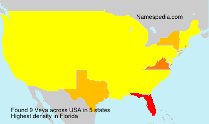 Surname Veya in USA Surname Veya in USA