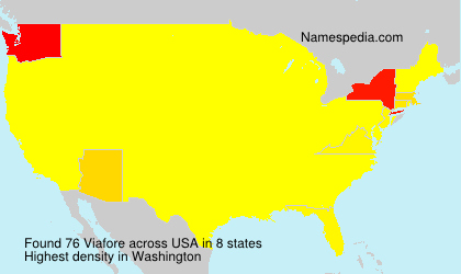Surname Viafore in USA Surname Viafore in USA