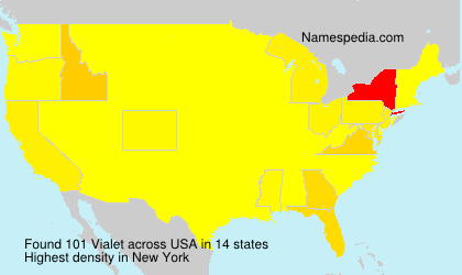 Surname Vialet in USA Surname Vialet in USA