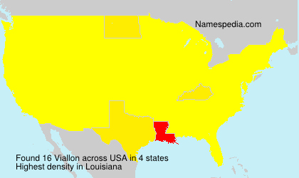 Surname Viallon in USA Surname Viallon in USA