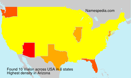 Surname Vialon in USA Surname Vialon in USA