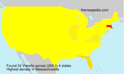 Surname Viarella in USA Surname Viarella in USA