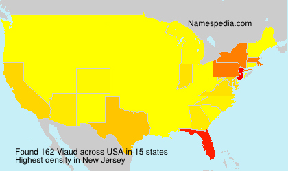 Surname Viaud in USA Surname Viaud in USA