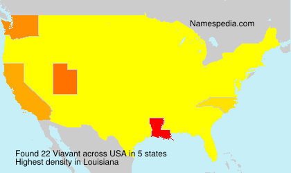 Surname Viavant in USA Surname Viavant in USA