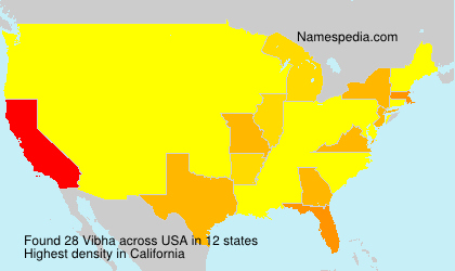 Surname Vibha in USA Surname Vibha in USA