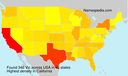 Surname Vic in USA Surname Vic in USA