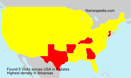 Surname Vickii in USA Surname Vickii in USA