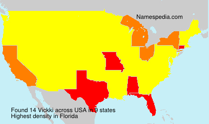 Surname Vickki in USA Surname Vickki in USA
