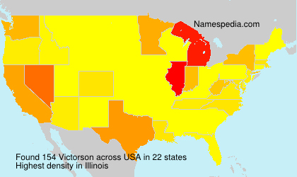 Surname Victorson in USA Surname Victorson in USA