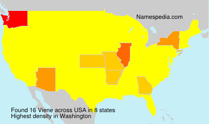 Surname Viene in USA Surname Viene in USA