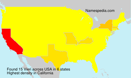 Surname Vieri in USA Surname Vieri in USA