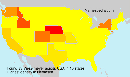 Surname Vieselmeyer in USA Surname Vieselmeyer in USA