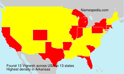 Surname Vignesh in USA Surname Vignesh in USA