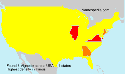Surname Vignette in USA Surname Vignette in USA
