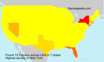 Surname Vigniero in USA Surname Vigniero in USA