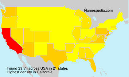 Surname Vii in USA Surname Vii in USA