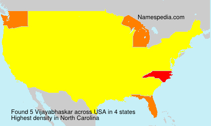 Surname Vijayabhaskar in USA Surname Vijayabhaskar in USA