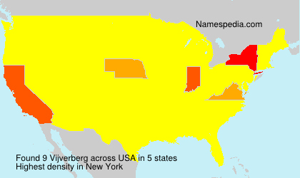 Surname Vijverberg in USA Surname Vijverberg in USA