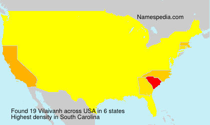 Surname Vilaivanh in USA Surname Vilaivanh in USA