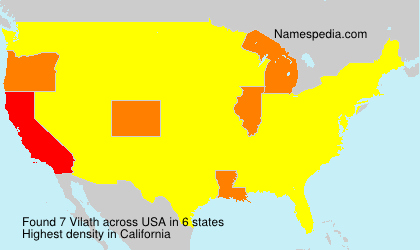 Surname Vilath in USA Surname Vilath in USA