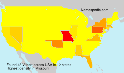 Surname Vilbert in USA Surname Vilbert in USA