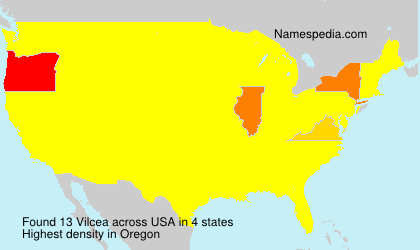 Surname Vilcea in USA Surname Vilcea in USA