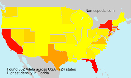 Surname Vilela in USA Surname Vilela in USA