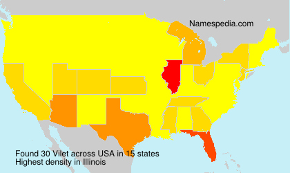 Surname Vilet in USA Surname Vilet in USA