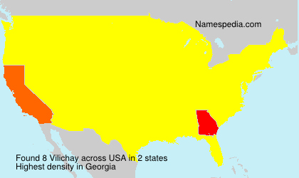 Surname Vilichay in USA Surname Vilichay in USA