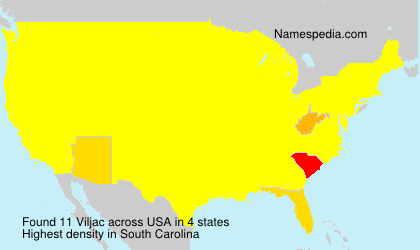 Surname Viljac in USA Surname Viljac in USA